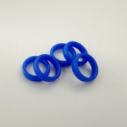 blue silicone seal